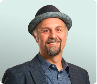 Matt Wyman blue background