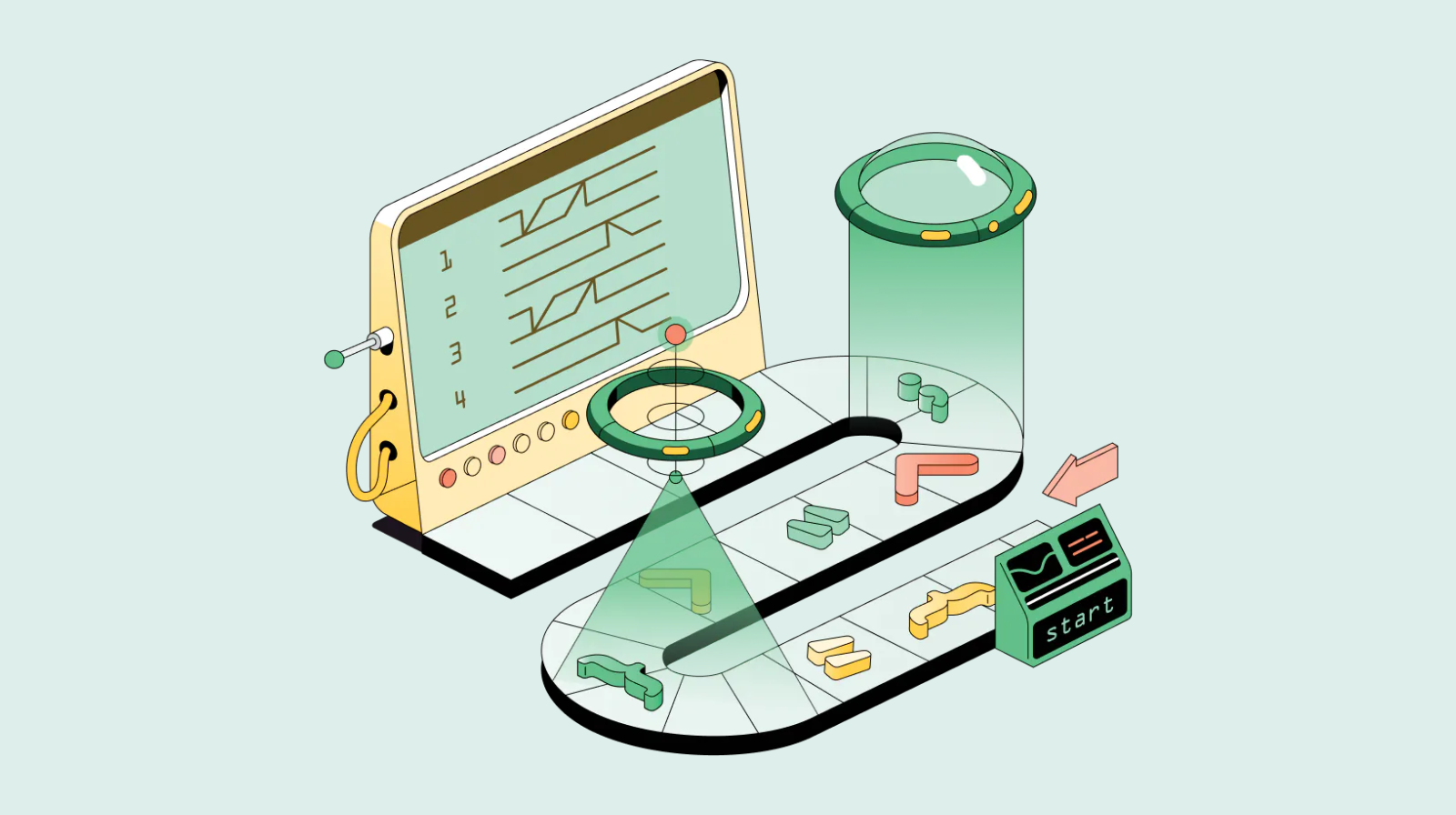 Continuous quality illustration