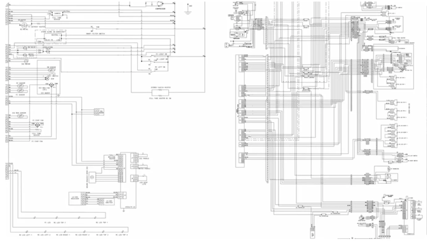 Fridge diagram complexity