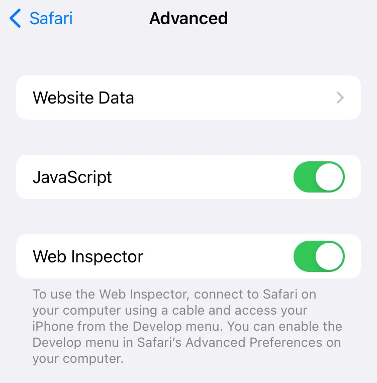 InspectElementiPhone3-Safari