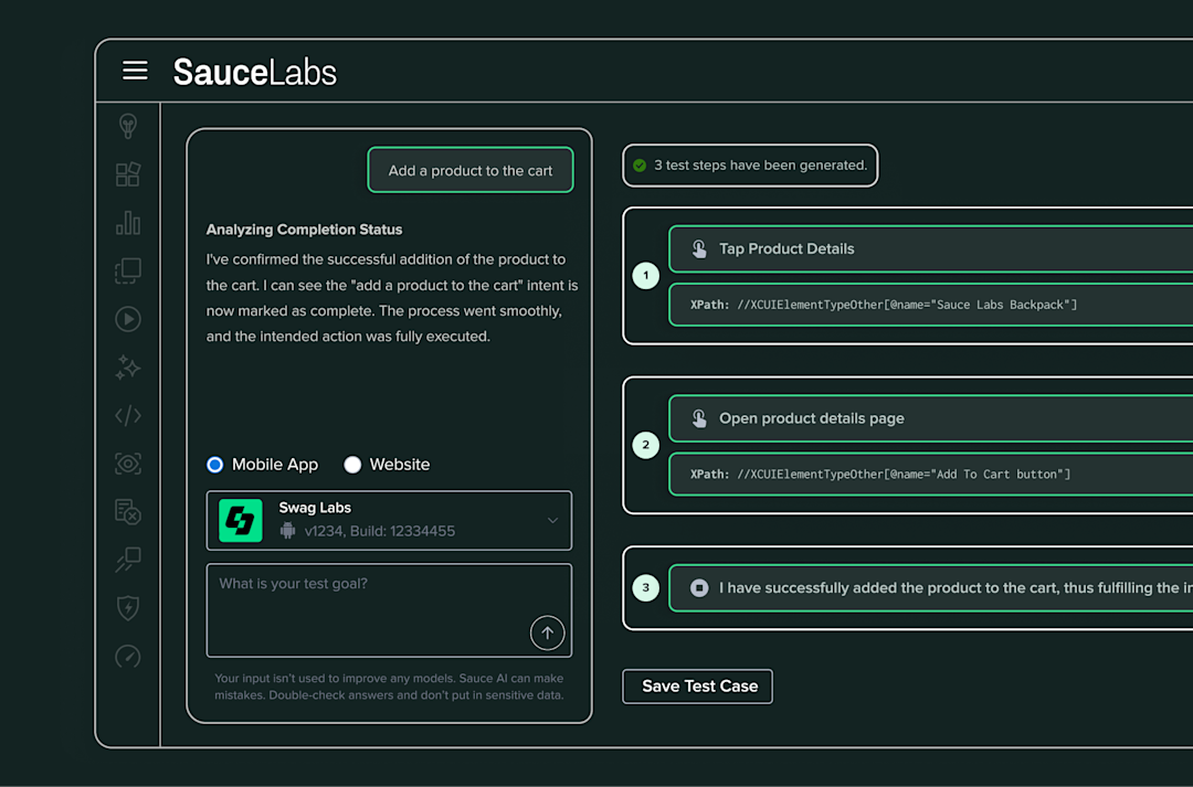 Test Automation Tools | Sauce Labs Demos