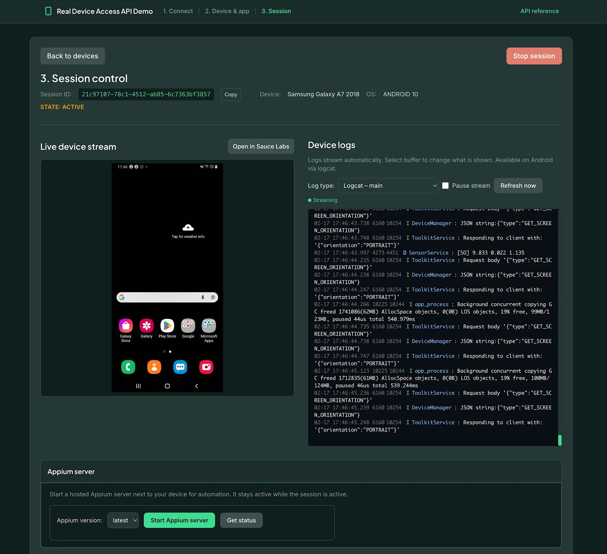 Announcing the Sauce Labs Real Device Access API | Sauce Labs