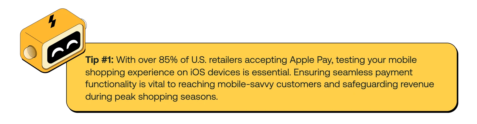 Continuous Quality Tip #1 for Black Friday 