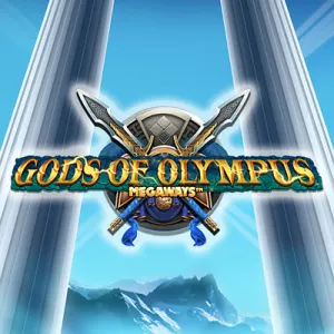 background image representing Gods of Olympus Megaways