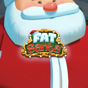 background image representing Fat Santa