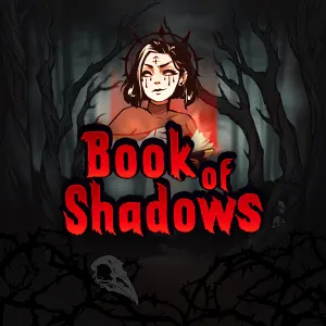 background image representing Book of Shadows