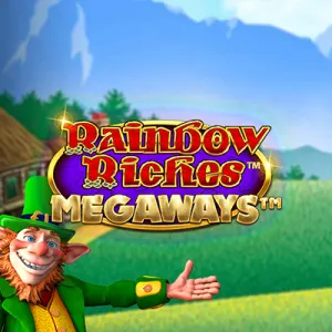 background image representing Rainbow Riches Megaways
