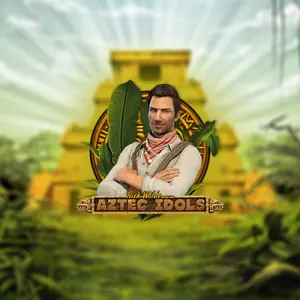 background image representing Aztec Idols