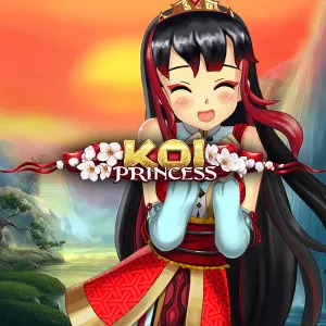 background image representing Koi Princess