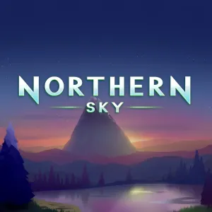 background image representing Northern Sky