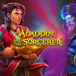 background image representing Aladdin and the Sorcerer