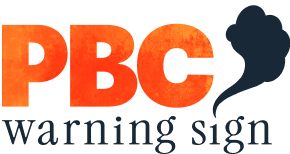PBC Warning Sign homepage