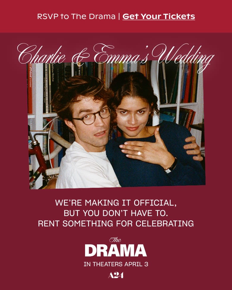 Charlie & Emma’s Wedding
We’re making it official, but you don’t have to. Rent something for celebrating
