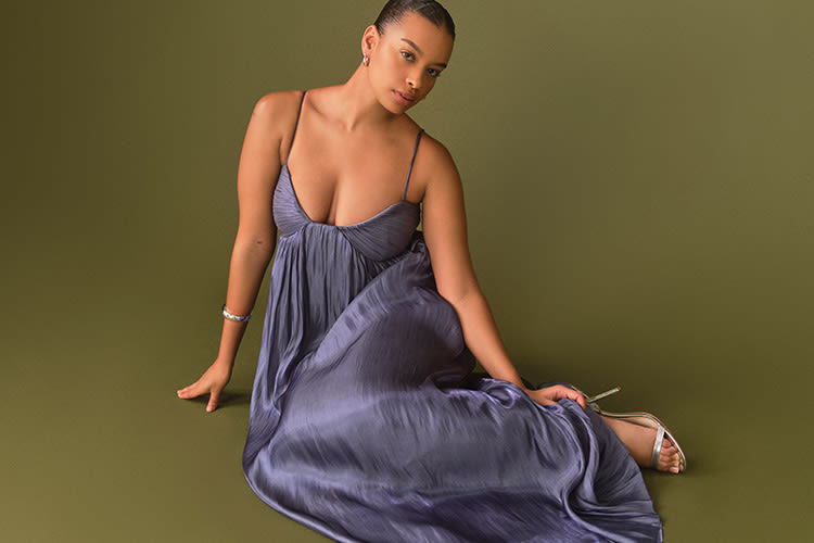 Elvira Velvet Maxi Dress