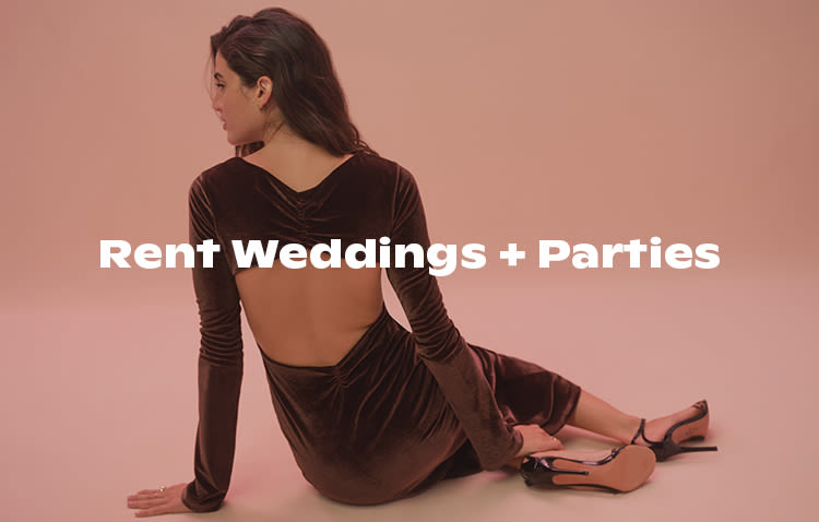 Rent Weddings + Parties