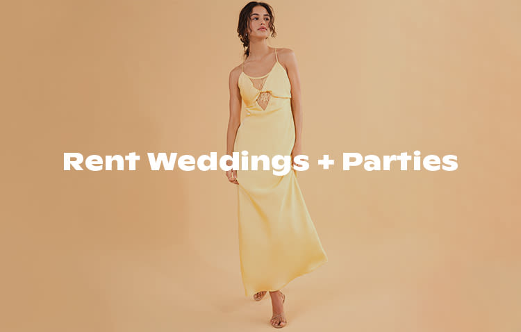 Rent Weddings + Parties