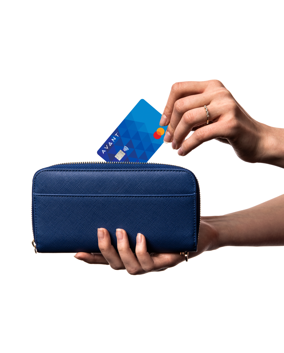 Mini Transparent Nylon Mesh Card Bag Credit Card Organizer