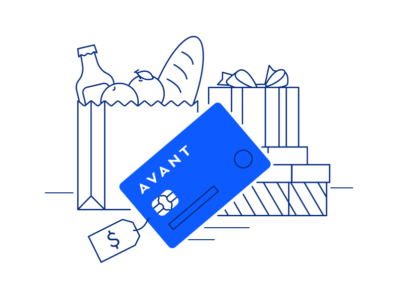 Credit Card Category Illustration 