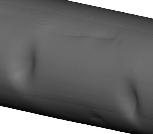 Image of Dent profile characterization