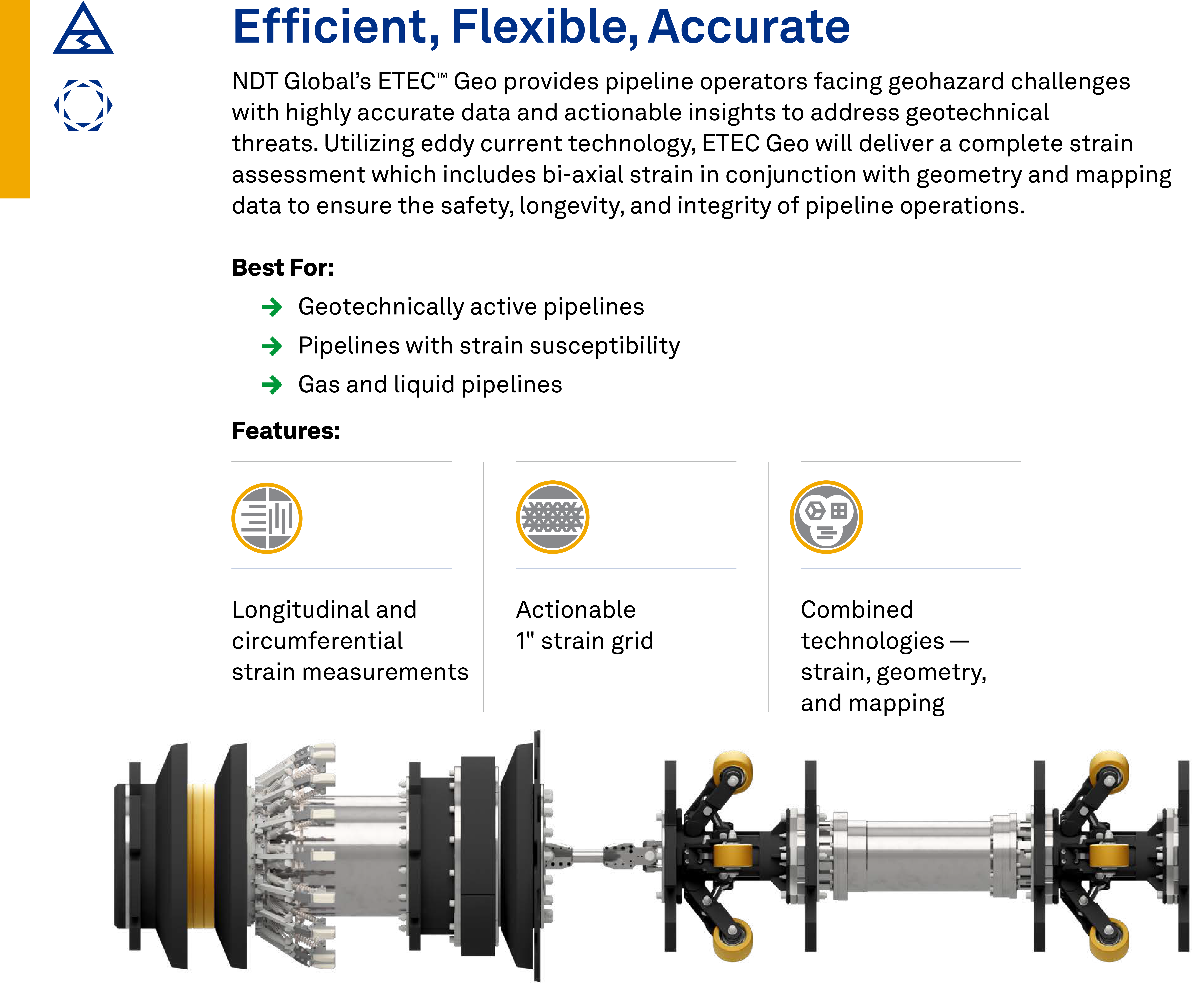 NDT Global's ETEC Geo Info Sheet Section 1