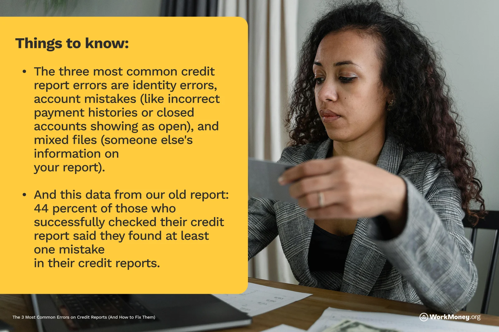 Things to know for finding credit report errors