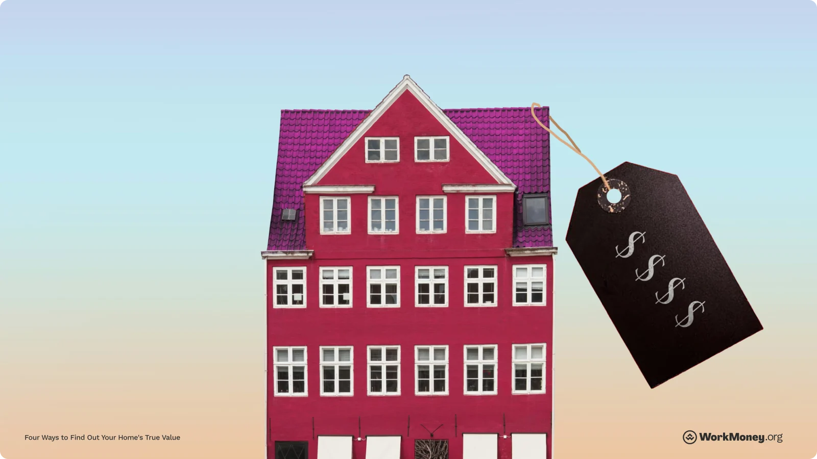 House with a price tag attached to it