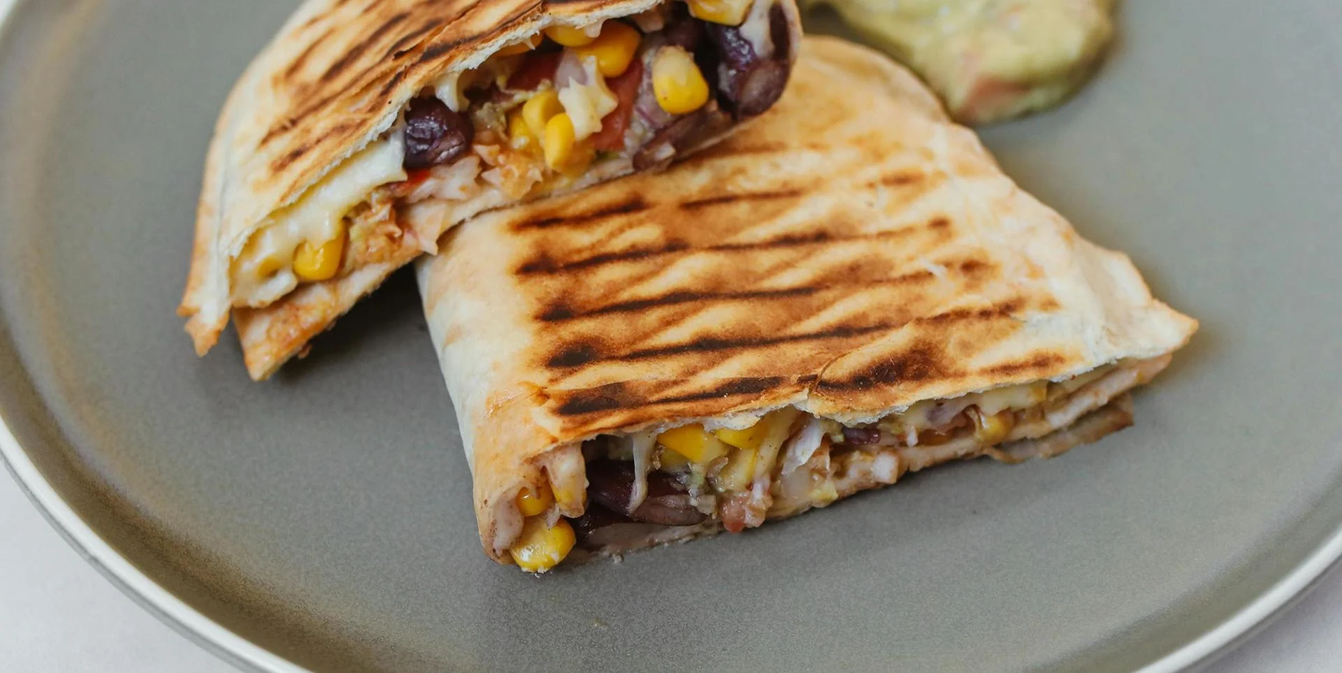 Plate of quesadillas