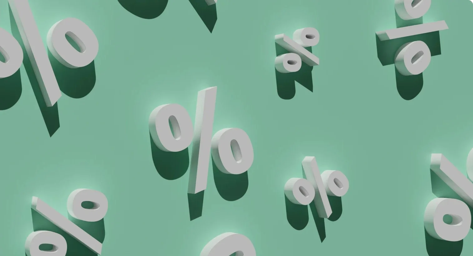 Percentage signs