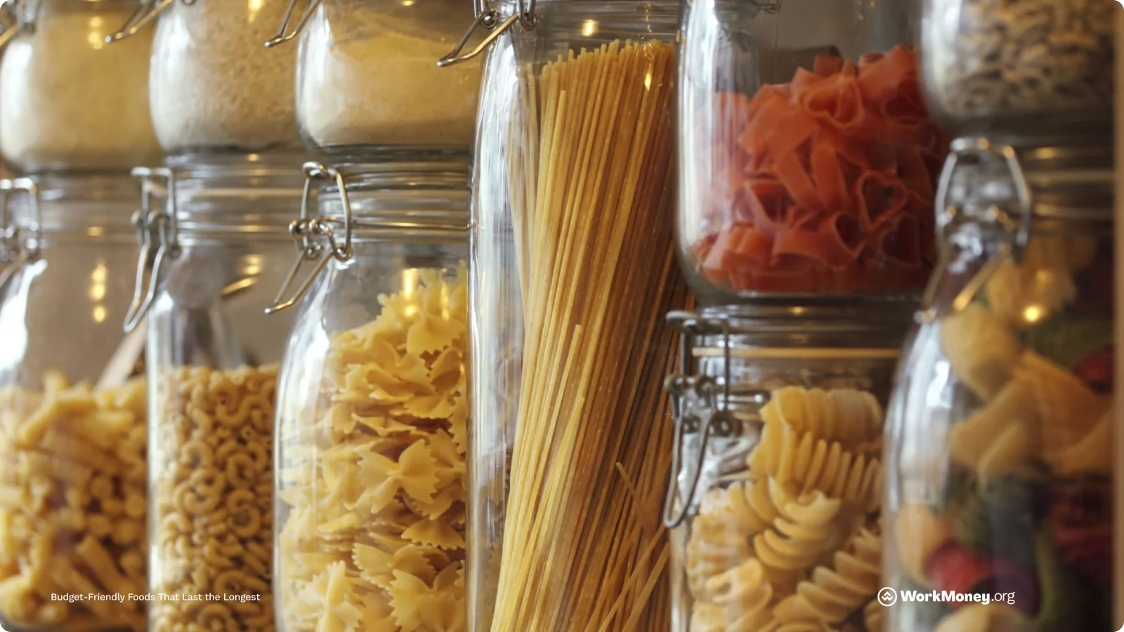 Kitchen items that have long shelf life
