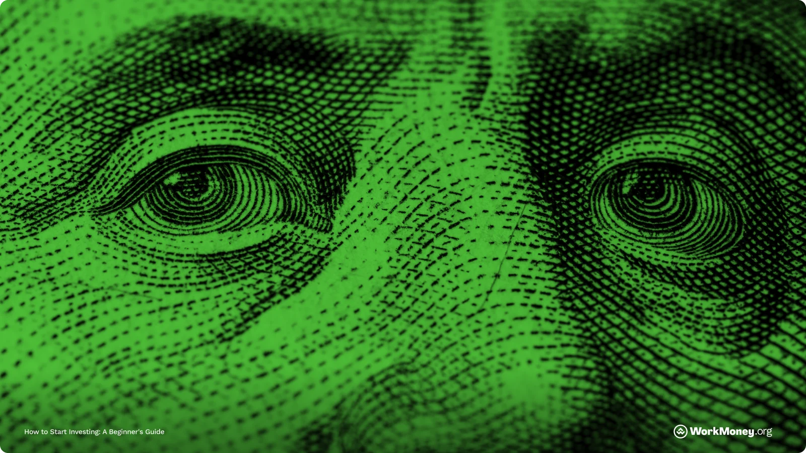 Closeup of a dollar bill