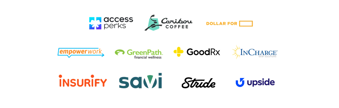 WorkMoney partner logos updated for mid 2026.