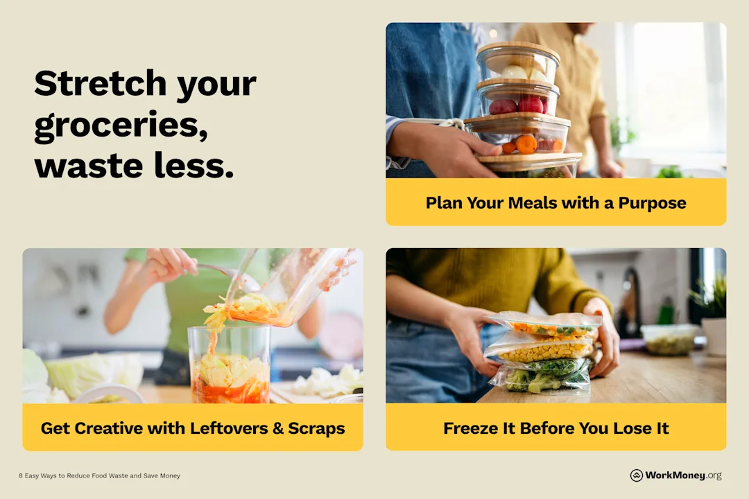 8 Easy Ways to Reduce Food Waste and Save Money | WorkMoney