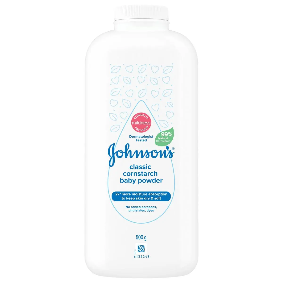 Johnson's® Classic Cornstarch Baby Powder image 1