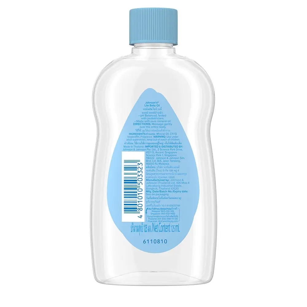 Johnson's® Lite Baby Oil image 2