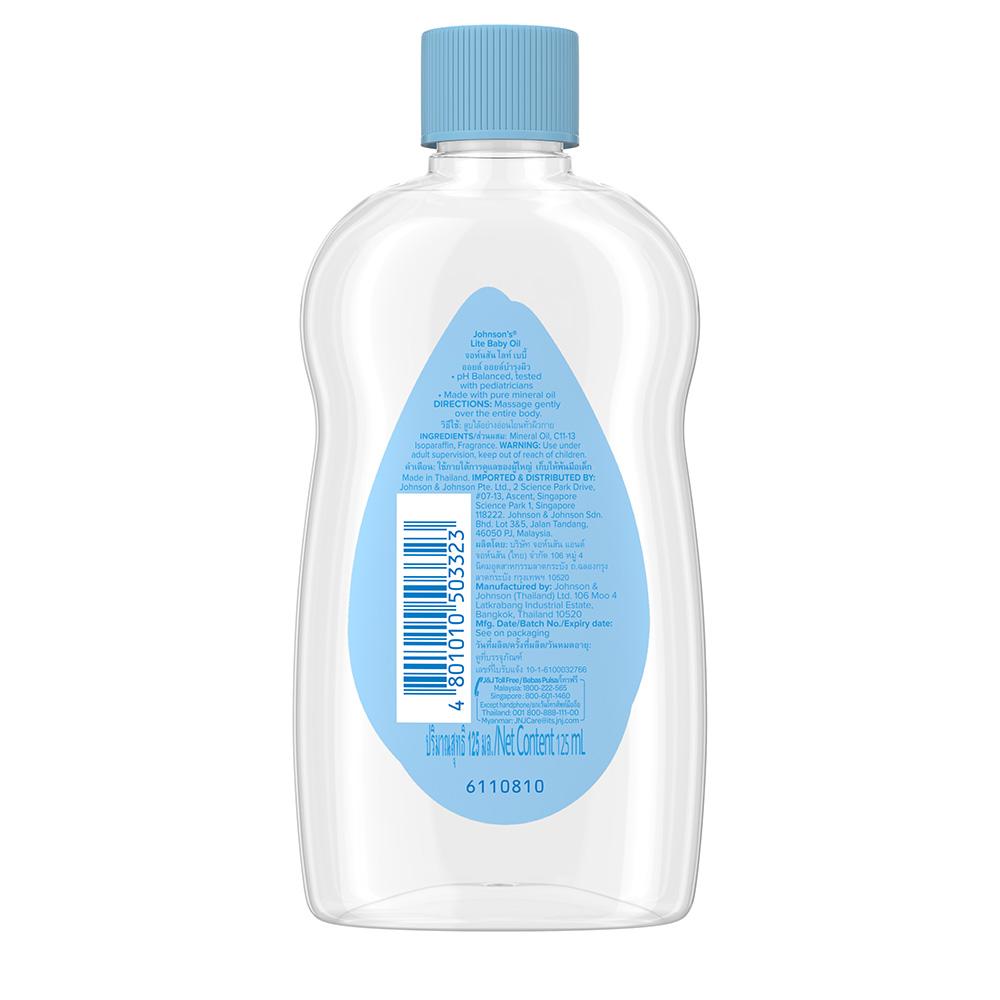 Johnson's® Lite Baby Oil image 2