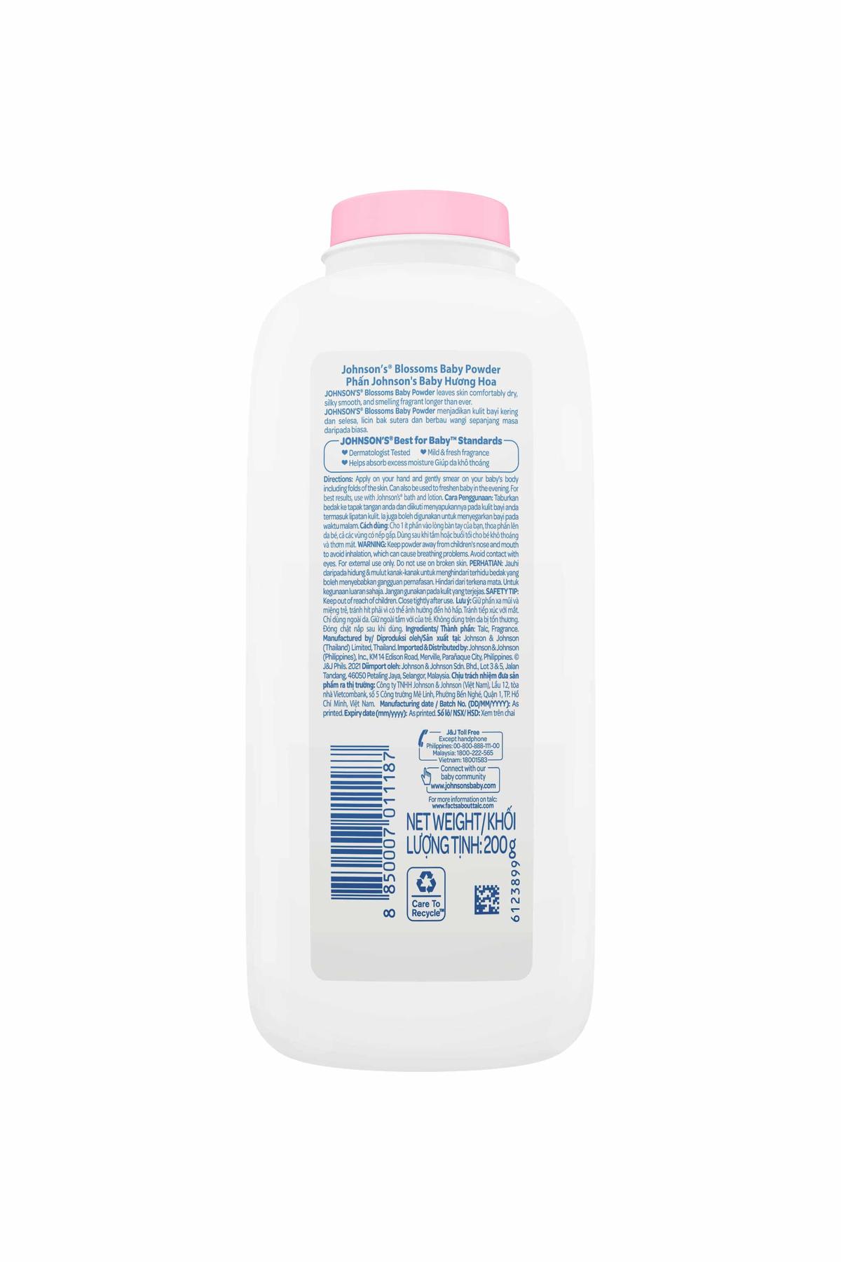 Johnson's ® Blossoms Baby Powder image 2