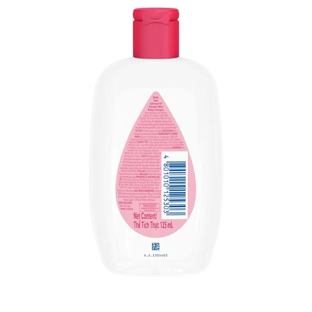 Johnson's® Powder Mist Baby Cologne image 2