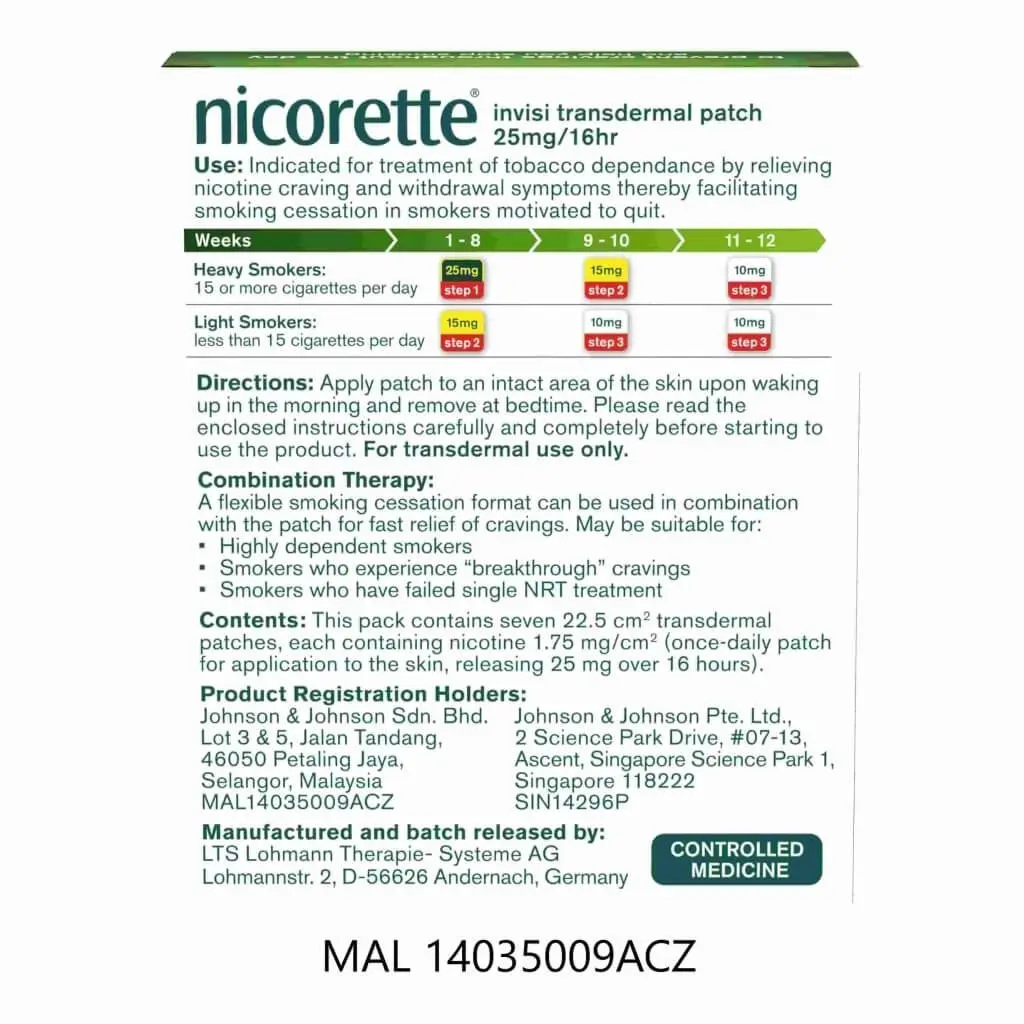 NICORETTE® Invisi Transdermal Patch image 2