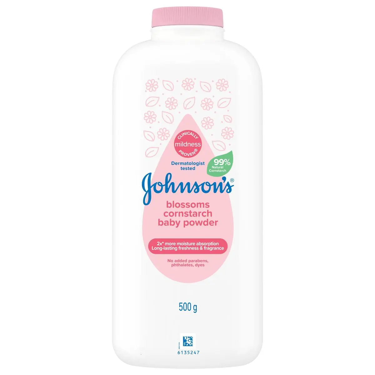 Johnson's® Blossom Cornstarch Baby Powder image 1