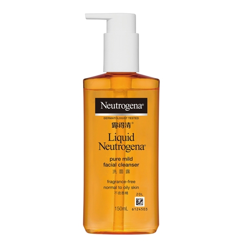 Liquid Neutrogena® Pure Mild Facial Cleanser FF 150ml image 1