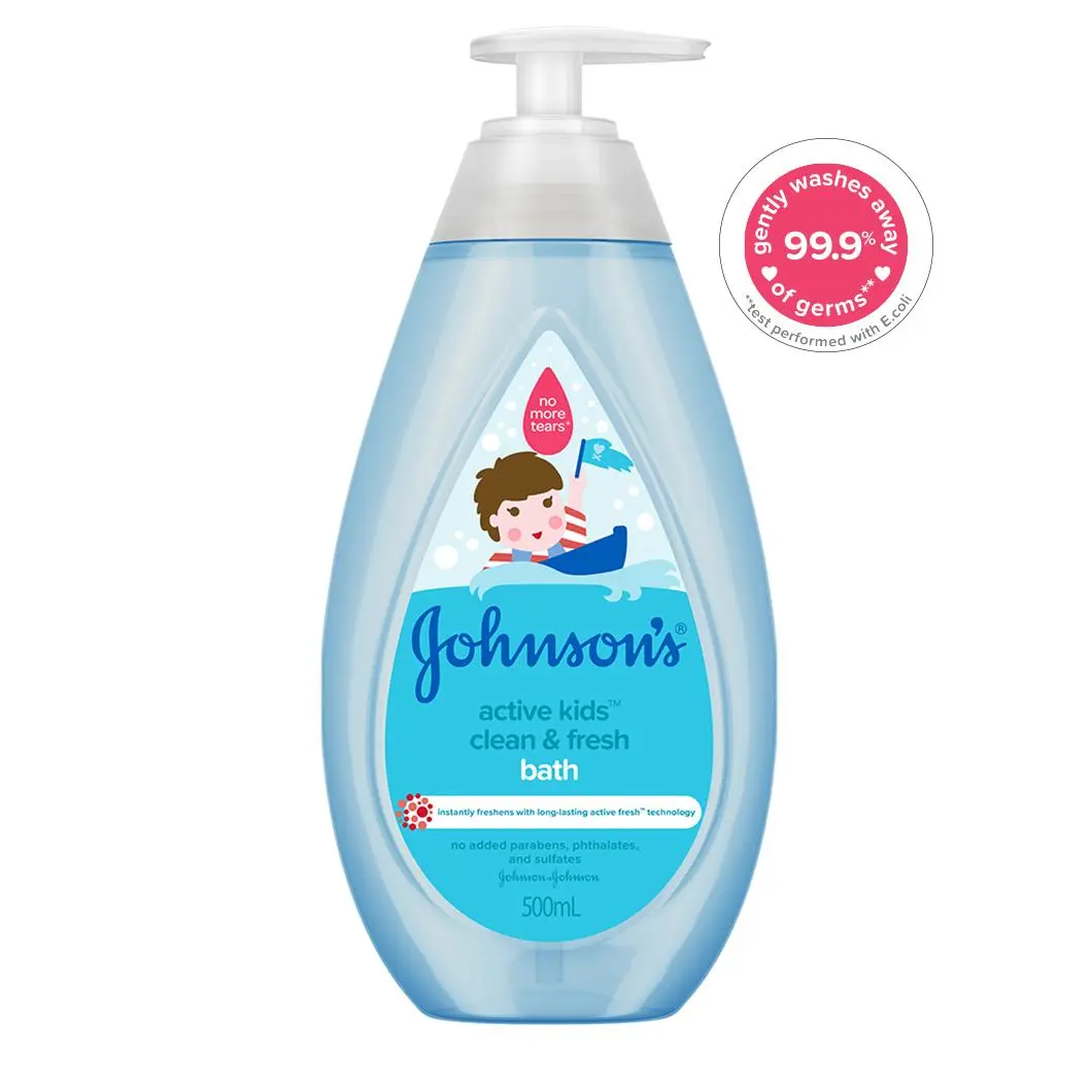 Johnson's ® Active Kids™ Clean & Fresh Bath image 1
