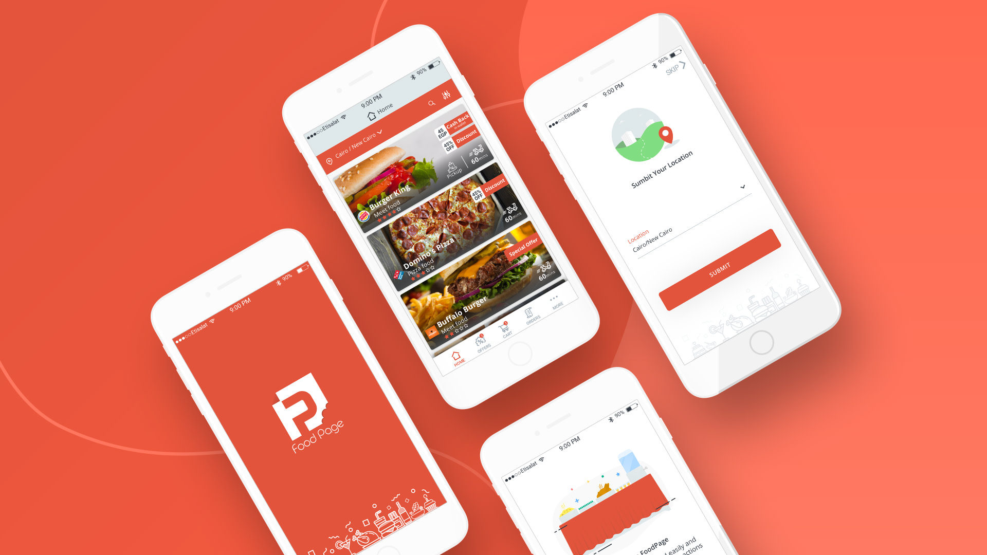 Food Page app