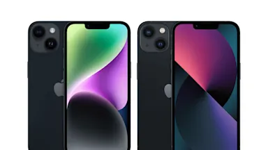 Apple iPhone14 och iPhone 13