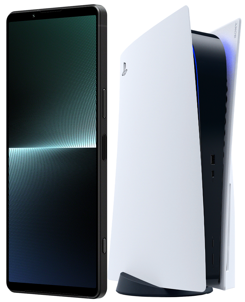 Sony Xperia 1 V med PS5