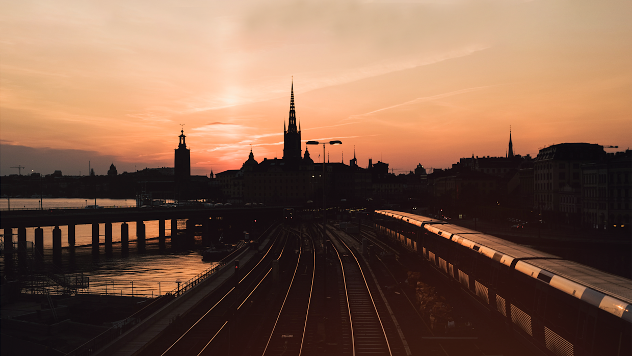 Stockholm by night