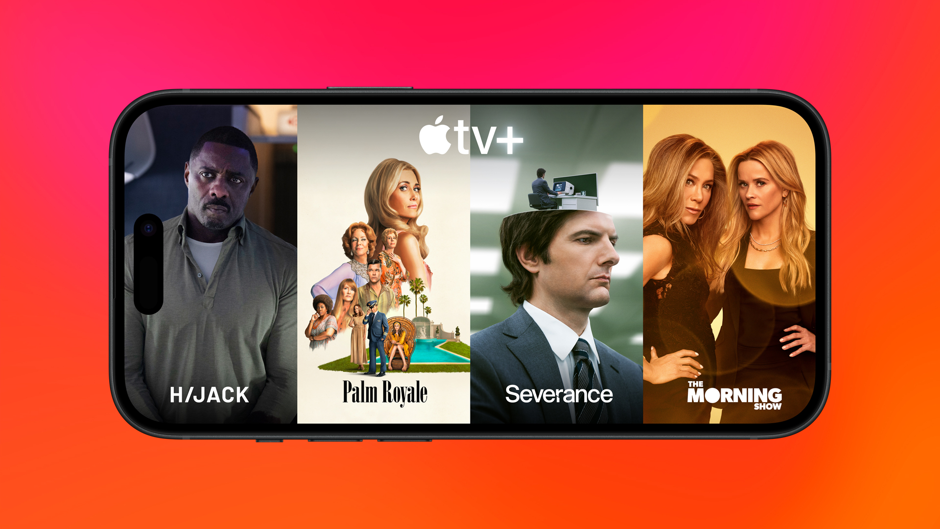 Med Apple TV + kan du streama prisbelönta serier och filmer.