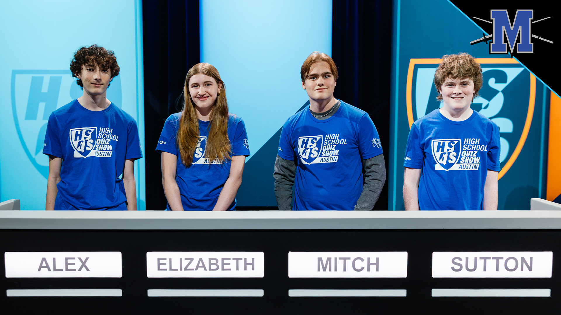 McCallum High School team: Alex, Elizabeth, Mitch, Sutton