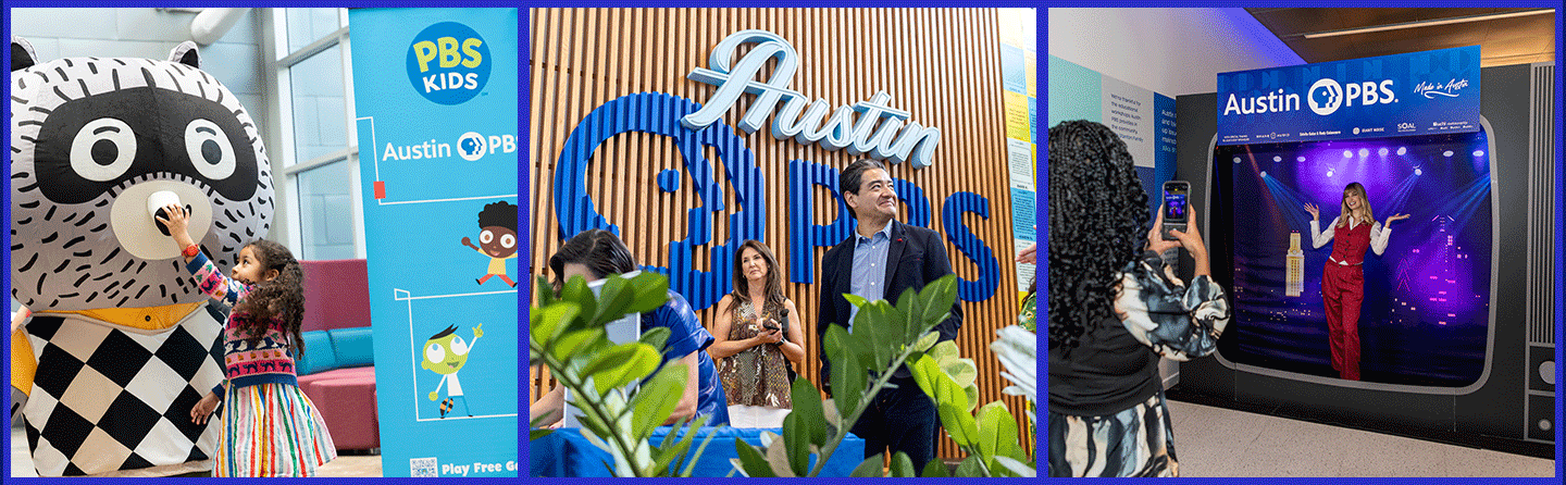 Austin PBS members enjoy events and activities at the Austin Media Center..