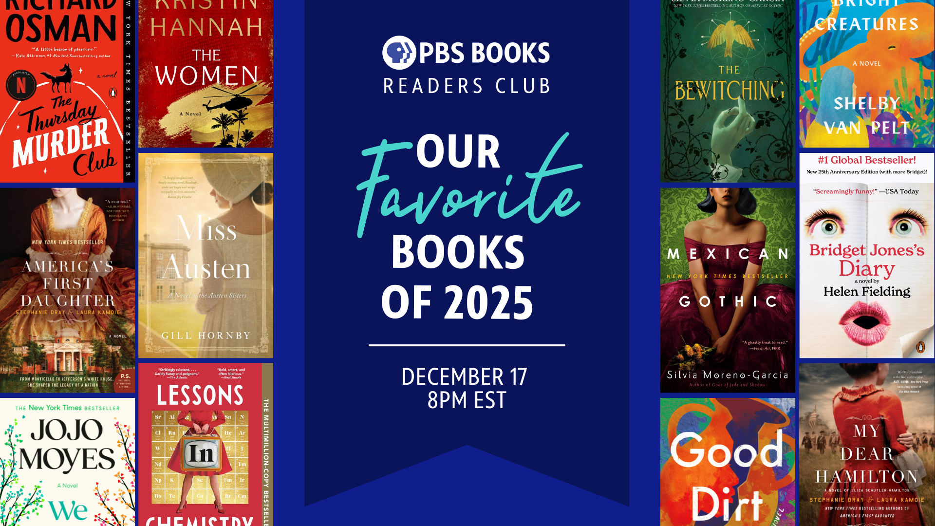 Our favorite books of 2025!