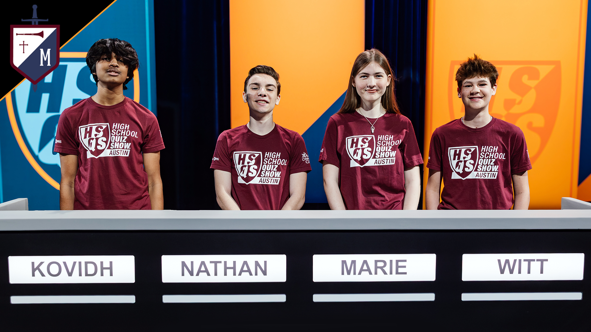 St Michaels High School Team; Kovidh, Nathan, Marie, Witt